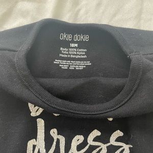 Baby girls “Little Black Dress” Tutu